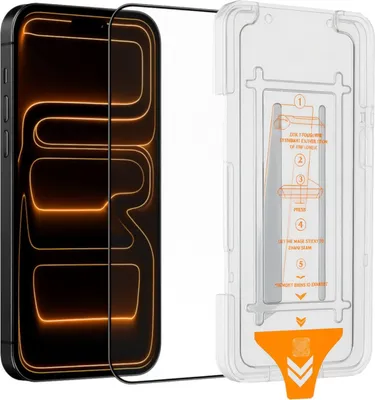Obrázok produktu pre Ochranné sklo SnapFit pre Apple iPhone 17 Pro Max pomôcka na inštaláciu 3D Premium H9