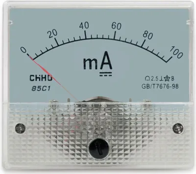 Produktbild von Einbau-Messinstrument, 0...100 mA-