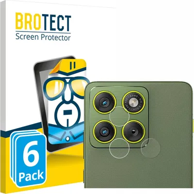 Produktbild von 6x Für Motorola Edge 70 (NUR Kameraschutz) Schutzfolie BROTECT Displayschutz Display Schutz Folie Klar Transparent