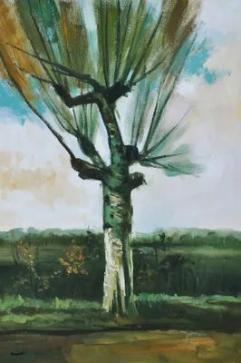 Produktbild von Vincent Van Gogh Kunstdruck Bild - Die Weide, 1885 (180 x 120 cm)