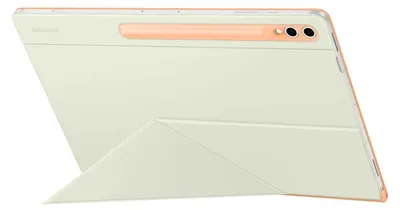 Produktbild von Smart Book Cover (hellorange/mint, Samsung Galaxy Tab S10 Ultra | S9 Ultra)