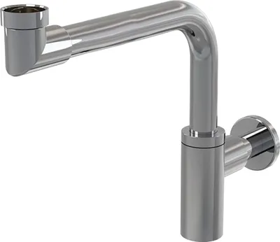 Produktbild von NEG Raumspar-Siphon NX65R (rund)
