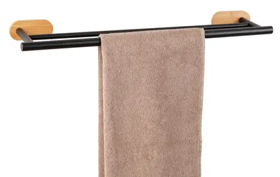 Produktbild von Turbo-Loc® Badetuchstange Duo Orea Bamboo
