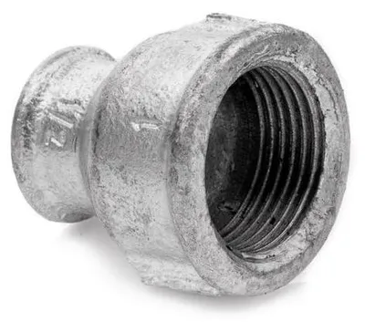POLBERIS Muffe 2 1/2" x 2" żeliwo ocynk