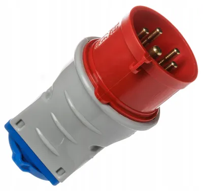Produktbild von Tarel Adapter 16A 5P Stecker auf 2P+Z Steckdose IP44