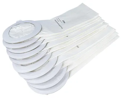 Produktbild von vhbw 10x Staubbeutel Ersatz für Nilfisk 1471098000, 1471098500, 1.471.098.500 für Staubsauger - 21cm x 16cm Weiß