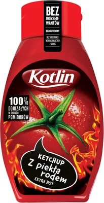 Zdjęcie produktu dla Kotlin Ketchup z piekła rodem 450 g