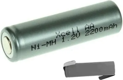 Produktbild von XCell Akku Mignon AA 1,2V / 2200mAh X2200AAI NiMhLötfahne Z