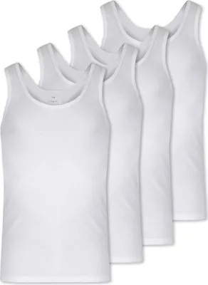 Produktbild von OCERA 4 Feinripp-Unterhemden für Herren aus 100% Baumwolle Gr. 9/XXXL