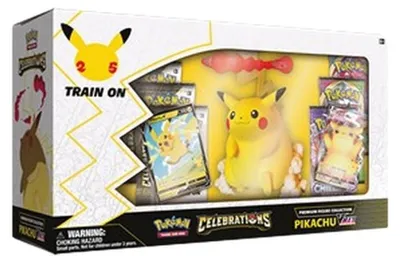 Image de Collection de figurines premium Pokémon Celebrations : Pikachu VMAX