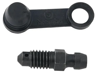 Immagine prodotto di Vite di spurgo freno Brembo M8x1,25, 15 mm, nera, con tappo