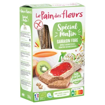 Zdjęcie produktu dla Pieczywo chrupkie grubsze gryczane organiczne 230g