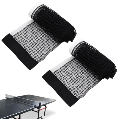 Productafbeelding van Tafeltennisnet - Nylon vervangset - 1,8 m - Zwart