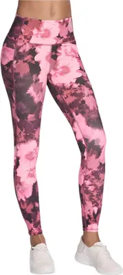 Produktbild von Skechers GOFLEX Rib Inbloom Damen Leggings, Größe M