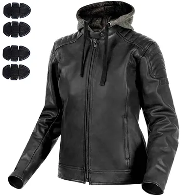 Produktbild von Rebelhorn Impala Vintage Damen Damen Motorrad Lederjacke, L