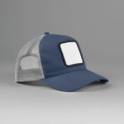 Produktbild von Beechfield 5-Panel Trucker Cap mit quadratischem Patch