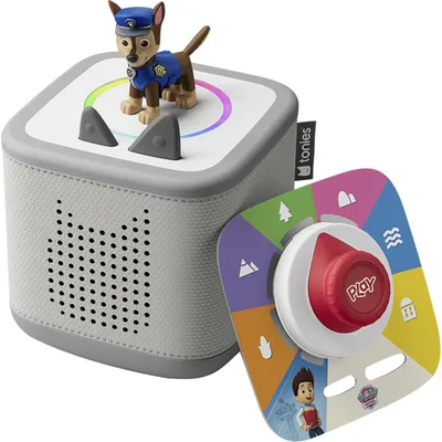 Produktbild von tonies Toniebox 2 Mondgrau Play Set Paw Patrol Chase, Lautsprecher