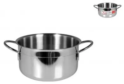 Immagine prodotto di HOMe Casseruola Inox Ecopoint 2 Manici Cm16