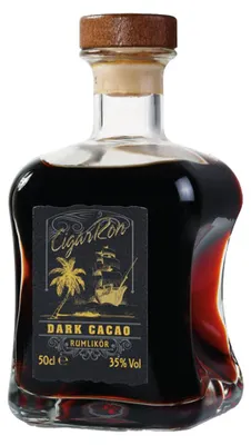 Produktbild von CigarRon Dark Cacao, Rumlikör, 35% Vol. 0,5 l