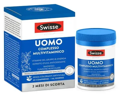 Produktbild von Swisse Multivitamin Für Männer, 60 Tabletten