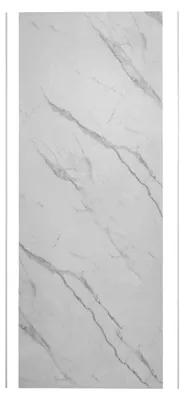 Produktbild von Duschspa Aluverbundplatte 40x210cm Calacatta Duschrückwand mit Alu-Abschlussprofil Fliesenersatz 3mm Wandpaneele