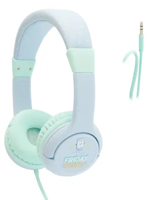 Productafbeelding van WONDEE Mr. Wonderful cadeaus, kinderhoofdtelefoon met hoofdband en volumeregeling