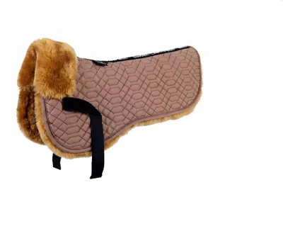 Produktbild von Engel Reitsport Lammfell Sattelkissen (Sakis1) Camel Camel S (14 - 15,5 Inch) 50cm