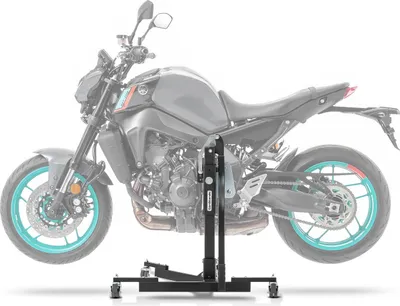 Image de Béquille centrale CS Power Evo pour Yamaha MT-09 / SP 21-25 Noir
