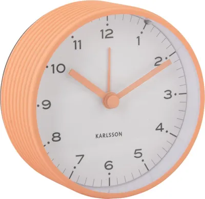Produktbild von Karlsson - Wecker Circus Rings - Orange - Ø9cm