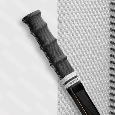 Produktbild von Fabric ROCKETGRIP Hockey Grip - Color schwarz/weiss