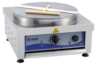 Obrázok produktu pre Elektrický stroj na palacinky KBS, 3000 W, s liatinovou platňou 40 cm