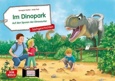 Image de Im Dinopark: Auf den Spuren der Dinosaurier. Kamishibai Bildkartenset