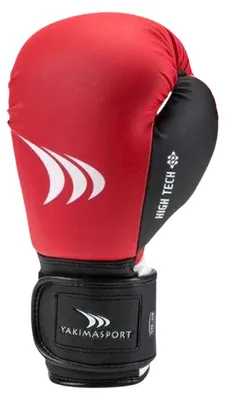Imagen del producto de Guantes de boxeo "High Tech Viper" de Yakima Sport, modelo PP16551 (12 oz), color rojo