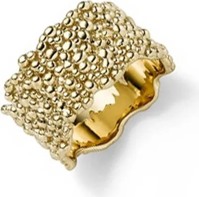 Breiter-Ring-aus-585-Gelbgold-gewellt