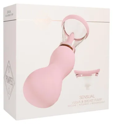 Produktbild von Sensual - Wiederaufladbare Vulva- und Milchpumpe - Rosa