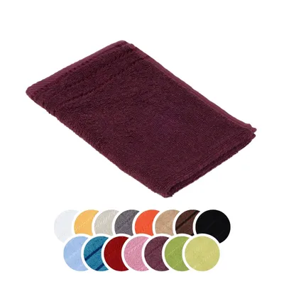 Produktbild von liebling Gästetuch, 100% Baumwolle, Serie Potsdam, 30 x 50 cm, 60 Grad waschbar, trocknergeeignet, Farbe: brombeere