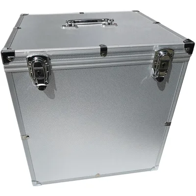 Produktbild von ECI Koffer (LBH) 35x31x37cm Silber Leer DIN A4 Ordner