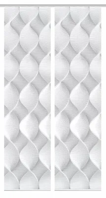 Produktbild von 84113 LAMIRA Schiebegardine, recyceltem Polyester, 245x60 cm