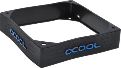 Produktbild von Alphacool Susurro, Universal, Anti-Vibrations-Gebläsedichtung, Silikon, Schwarz, 120 mm, 120 mm