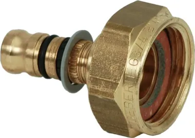 Produktbild von Geberit Mepla Übergang mit Überwurfmutter (Rotguss) 26 mm - 1 1/2"