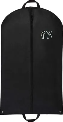 Obrázek produktu pro Obal na oblečení, obal na obleky, 120 cm, černý, na obleky, šaty, kabáty, skladování a cestování, odolný proti molům, skládací, pratelný [127]
