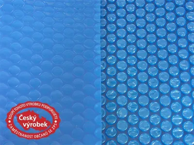 Obrázek produktu pro Solární plachta obdélník 5,50 x 2,70 m - fólie 180 mic modrá