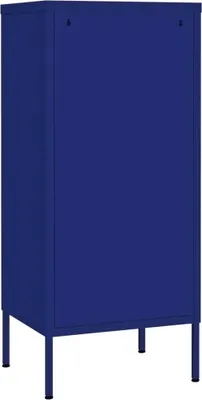 Produktbild von vidaXL Lagerschrank Marineblau 42,5x35x101,5 cm Stahl
