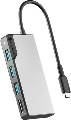 Produktbild von Alogic Fusion Core USB-C 5-Port Hub Space Gray