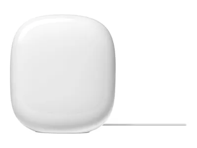 Immagine prodotto di Google Nest Wifi Pro - Sistema WLAN (router) - fino a 120 metri quadrati - rete - GigE, 802.11ax (Wi-Fi 6E)
