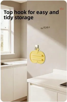 Produktbild von Rutschfeste Silikonmatte für Topfdeckel, hitzebeständig, als Utensilienhalter, Cremerot