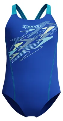 Produktbild von Speedo Medley Logo Medalist Badeanzug Blau 13-14 Years Mädchen Blau 13-14 Years