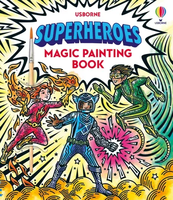 Produktbild von Superheroes Magic Painting Book
