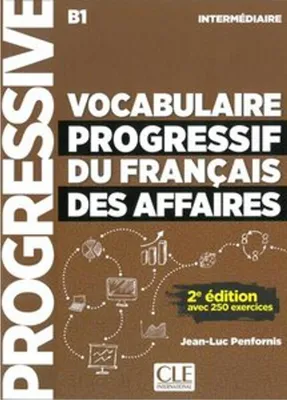 Immagine prodotto di Vocabulaire progressif du français des affaires - Niveau intermédiaire. Buch + Audio-CD
