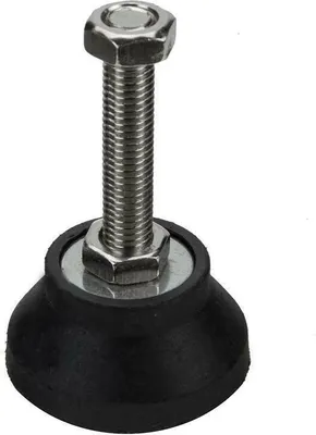 Produktbild von Maschinenfuß Maschinenfüße Maschinenschuh Maschine Fuß Gerätefuß Geräte Füße Ø60x100mm (M12)